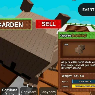 81.1KG At Age 100 Titanic Capybara