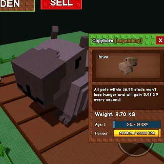 97KG at age 100 Colossal Godly Capybara - Super Sale - Cheapest