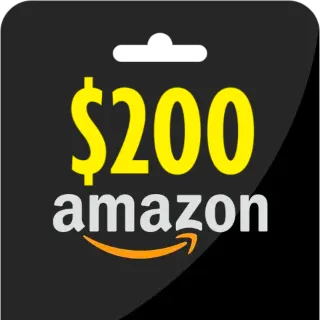 $200.00 USD Amazon  auto delivery 