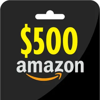 $500.00 USD Amazon.com 1 hour delivery