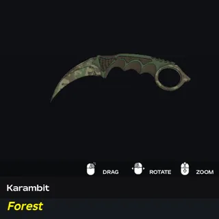 Defusal | Forest Karambit