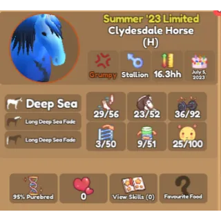 DEEP SEA CLYDESDALE | LIMITED