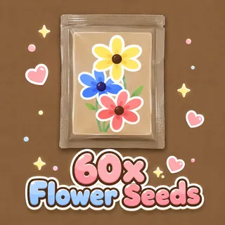 60x Flower Seeds