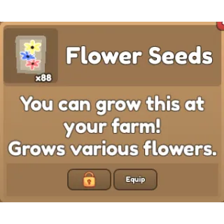 60x Flower Seeds