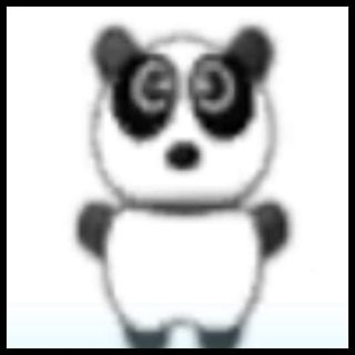 what does the panda pal look like on roblox