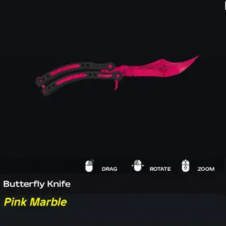 Defusal | Pink Marble Butterfly