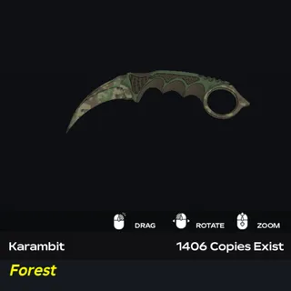 Defusal | Forest Karambit