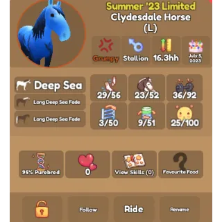 DEEP SEA CLYDESDALE