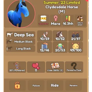 DEEP SEA CLYDESDALE [2023]