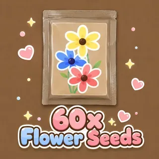 60x Flower Seeds