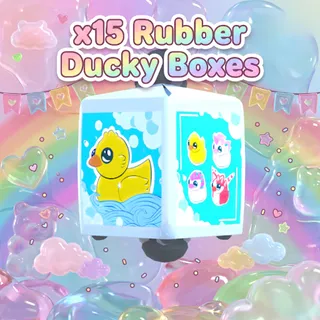 15x Rubber Ducky Box