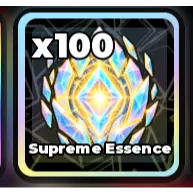 100x Supreme Essence - Roll Anime To Fight - FAST DELİVERY