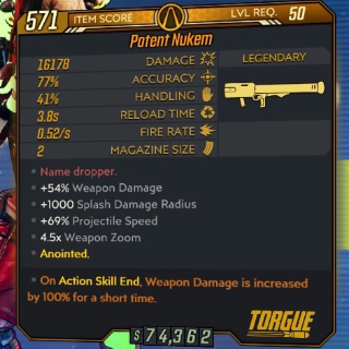 Weapon | Potent Nukem 100% ASE - Game Items - Gameflip