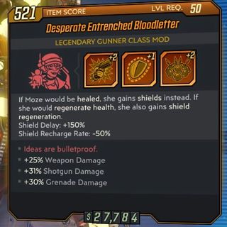 Bloodletter Build