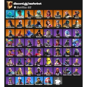 OMEGA + PEELY FORTNITE ACCOUNT (NFA)