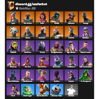 OMEGA + DRIFT FORTNITE ACCOUNT (NFA)