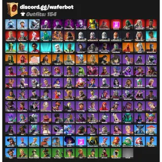 FORTNITE ACCOUNT 154 SKIN FULL ACCES