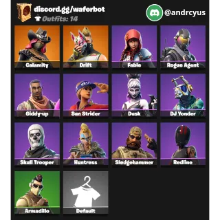 DRIFT + ROGUE AGENT FORTNITE ACCOUNT