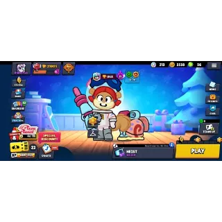 BRAWL STARS ACCOUNT 61 BRAWLERS