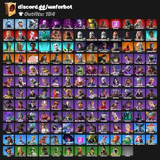 FORTNITE 154SKIN ACCOUNT