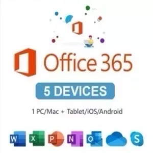 Genuine Office 365 Account| 5 Devices Lifetime