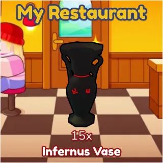 Infernus Vase 15x My Restaurant