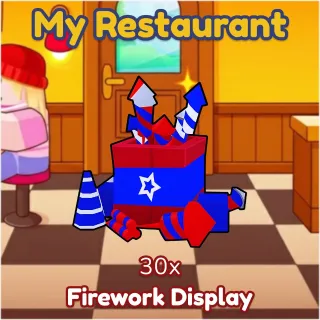 Firework Display 30x My Restaurant