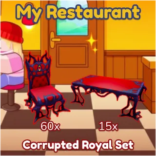 Corrupted Royal Set 15x My Restaurant