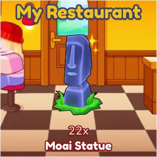 Moai Statue 22x My Restaurant