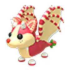 4X STRAWBERRY BAT DRAGON