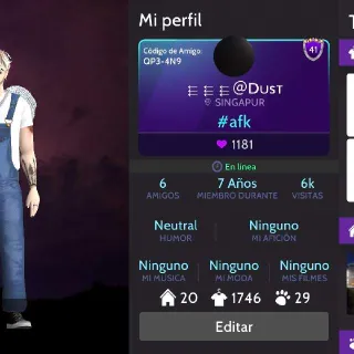 CUENTA AVAKIN NIVEL 41 EXCLUSIVA