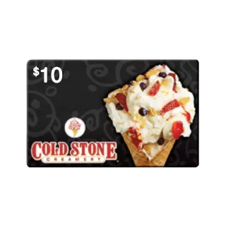 $10 ColdStone Gift Card  [INSTANT]