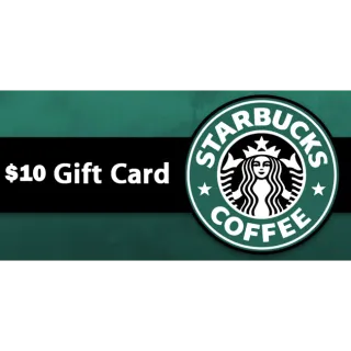 $10 Starbucks [INSTANT]