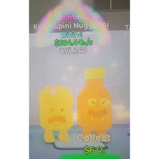 Rainbow Ketchupini Nuggetini