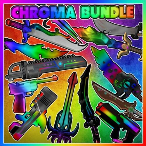 Bundle | X1 ALL CHROMA IN MM2 - In-Game Items - Gameflip