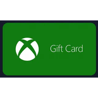 Xbox gift card
