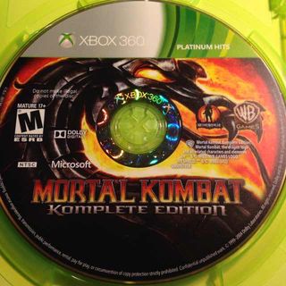 Mortal Kombat Komplete Edition Microsoft Xbox 360