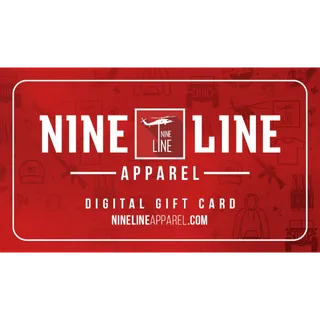 $100.00 USD nine line apparel