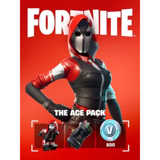 Fortnite The Ace Pack + 800 VBucks - Fast Delivery