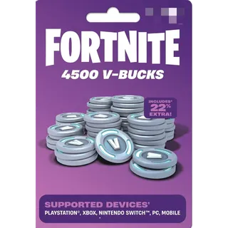 Fortnite Card 4500 V-Bucks