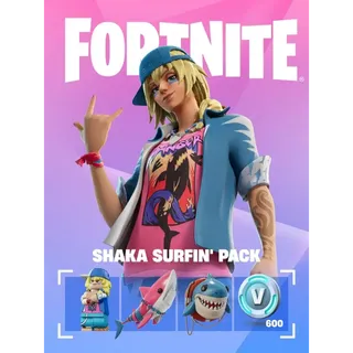 Fortnite Shaka Surfin' Pack + 600 VBucks ⚡️