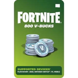 Fortnite Card 800 V-Bucks