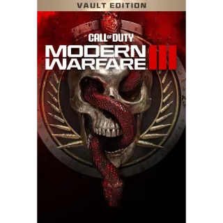 Call of Duty: Modern Warfare III - Vault Edition | Xbox One or Series S/X | EUROPE, NA, LA | 26% OFF