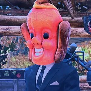 GLOWING BRAT BOY MASK
