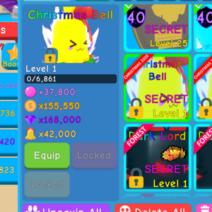 Pet Christmas Bell New Bgs In Game Items Gameflip - bork roblox id