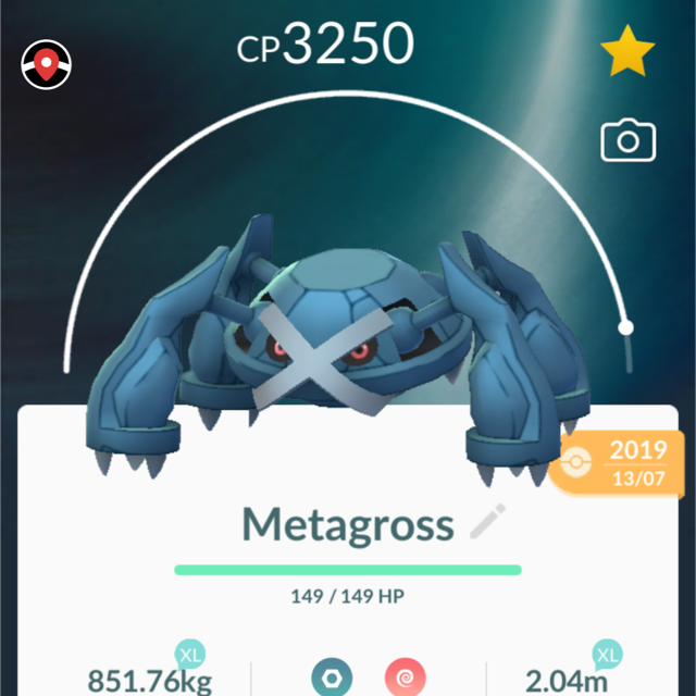 Other Pokemon Go Metagross Hight Cp 3000 In Game Items Gameflip