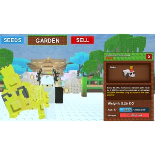 Golden French fry ferret