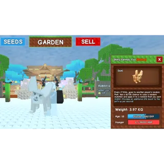 Fennec fox grow a garden