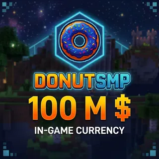 100M DonutSMP Money | Safe🍩