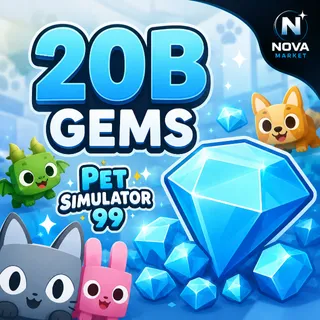💎 20B Gems | Pet Sim 99 ⚡